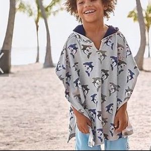 Pottery Barn baby pool/beach/bath towel 6-12 months